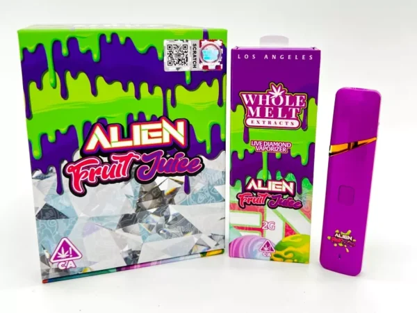 WHOLE MELT ALIEN FRUIT JUICE FLAVOR