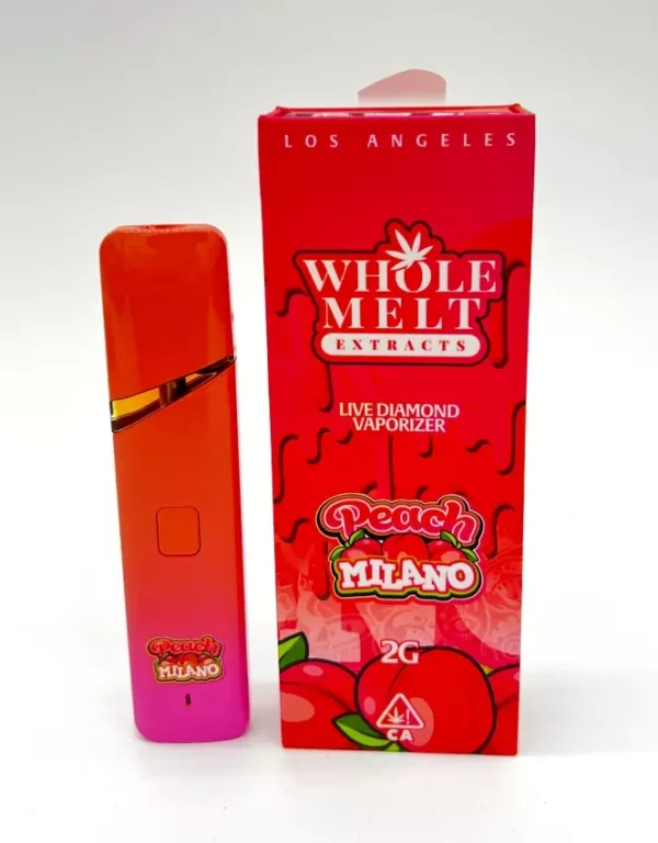 WHOLE MELT PEACH MILANO FLAVOR