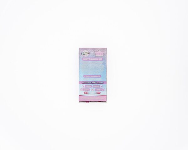 White Gummy Ice Whole Melts x Fusion – 2G Hybrid Disposable Vape - Image 2